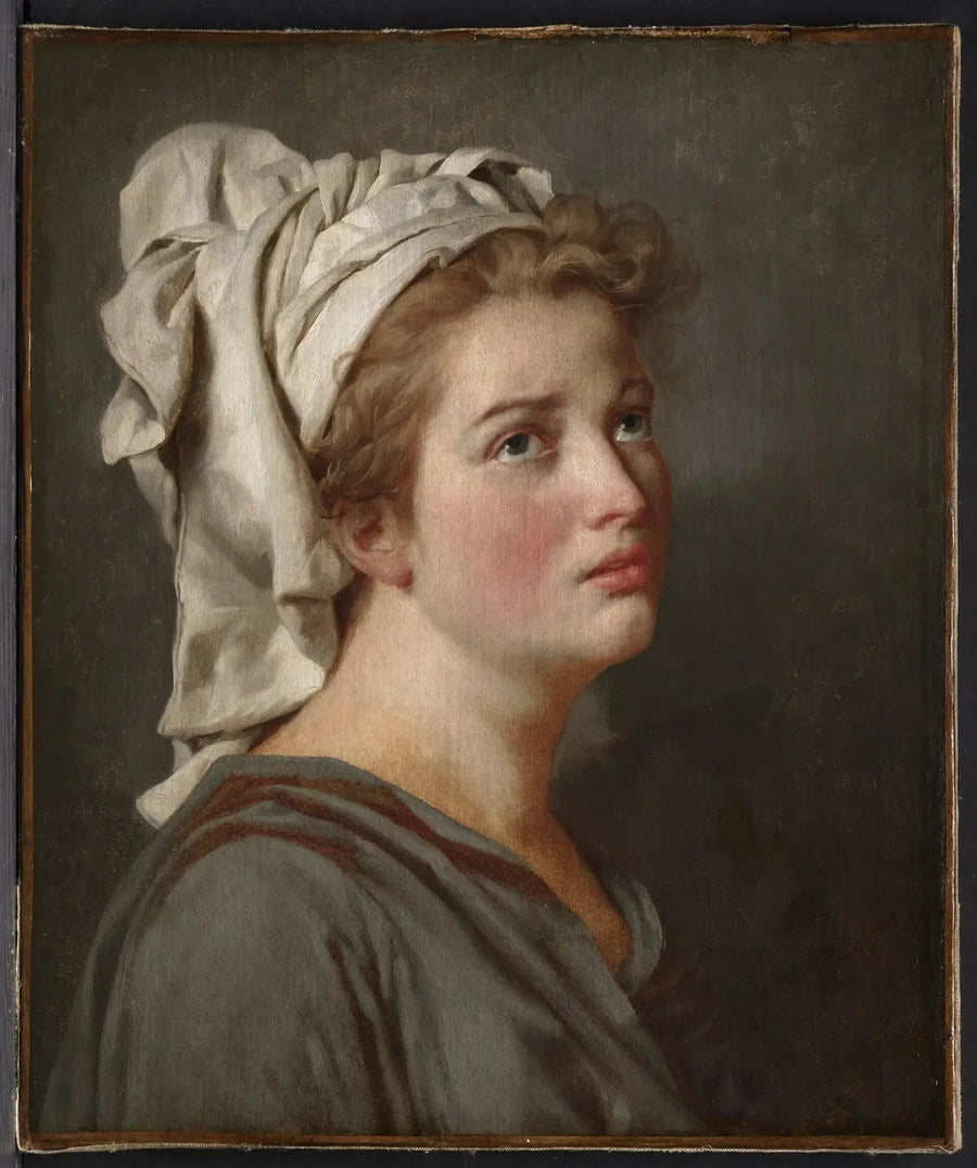 Ung kvinde med turban - Jacques-Louis David