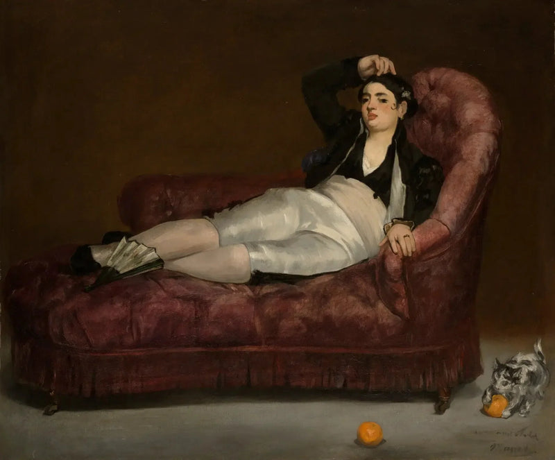 Ung Kvinde liggende i spansk kostume - Édouard Manet