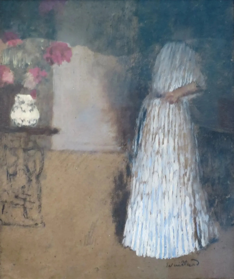 Ung kvinde i et værelse - Édouard Vuillard