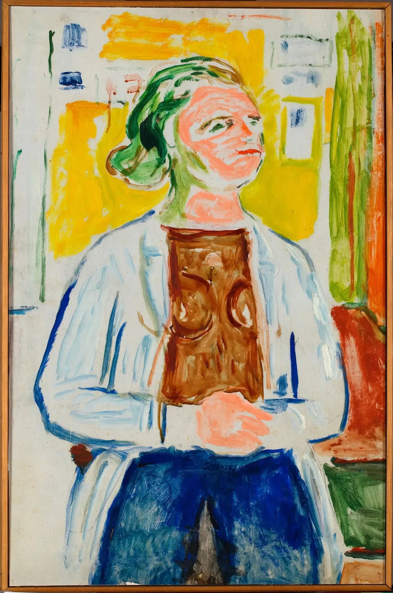 Ung Kvinde - Edvard Munch