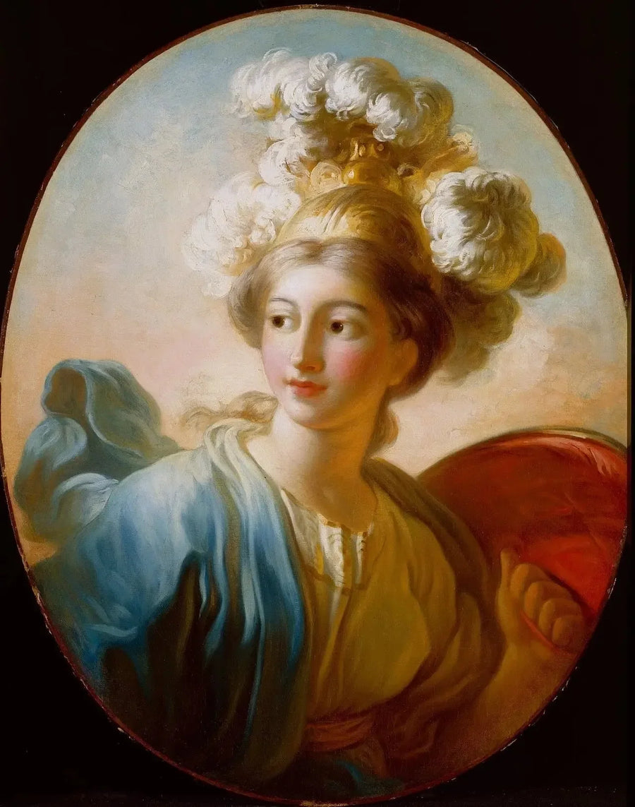 Ung kvinde læsende - Jean-Honoré Fragonard