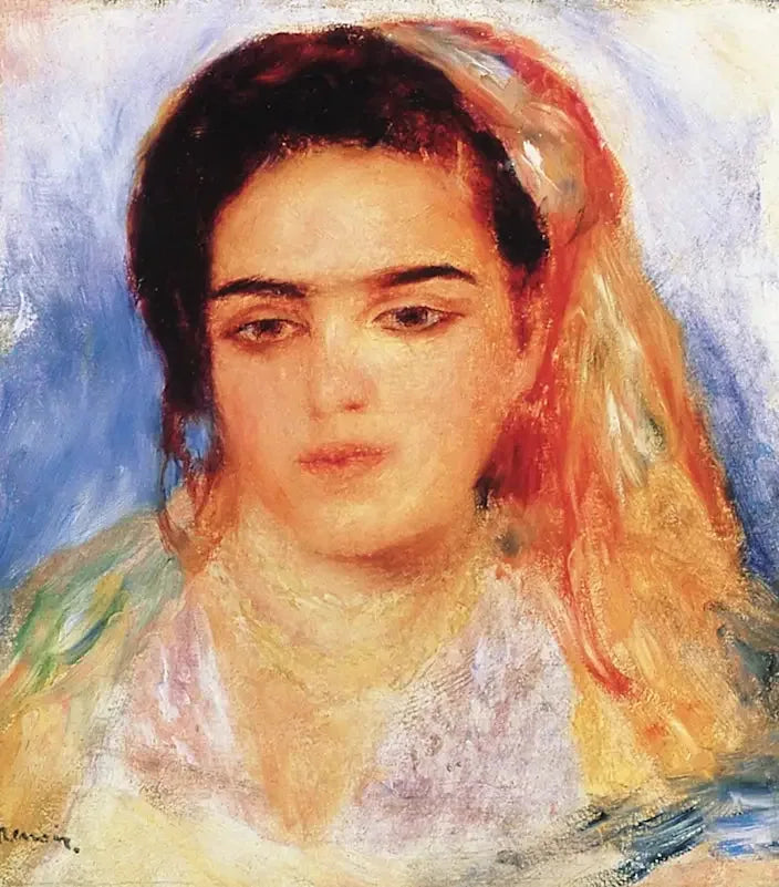 Algerisk ung pige - Pierre-Auguste Renoir