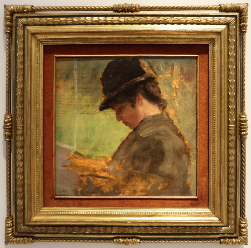 Ung pige engelsk - Giuseppe De Nittis