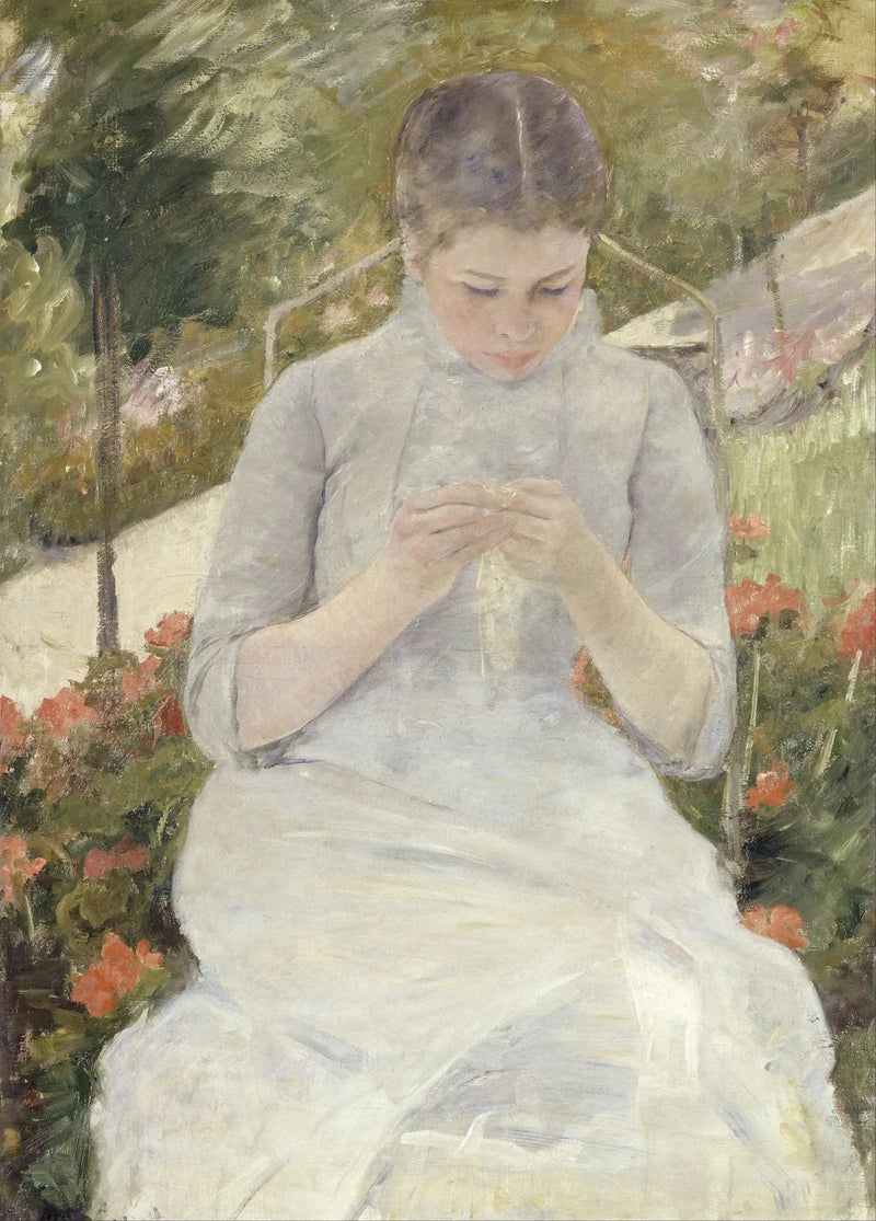 Ung Pige i Haven - Mary Cassatt