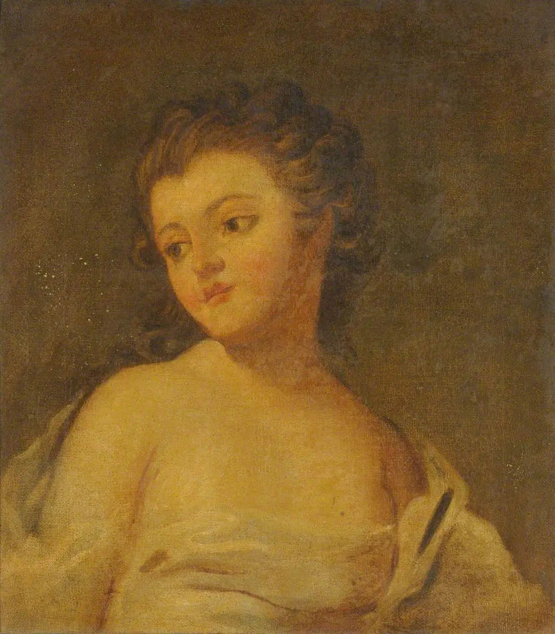 Ung pige, klædt i en kjole - Joshua Reynolds