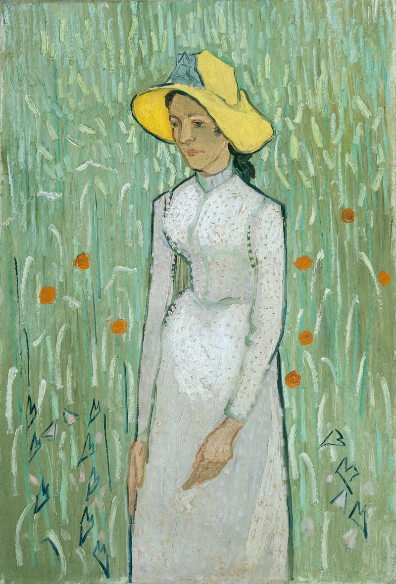Ung Pige i hvidt - Vincent van Gogh