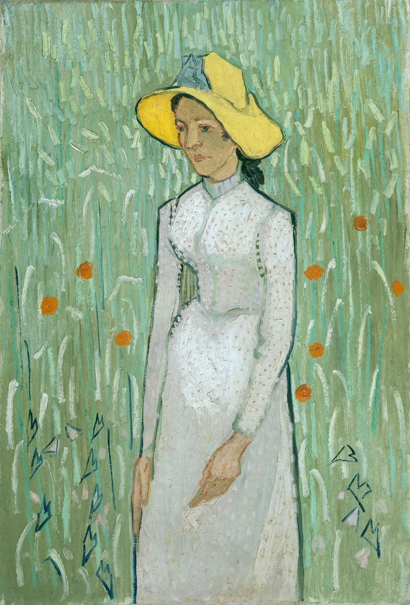 Ung Pige i hvidt - Vincent van Gogh
