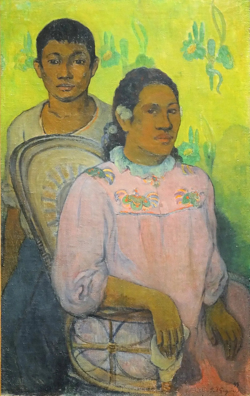 Ung Pige og Dreng - Paul Gauguin