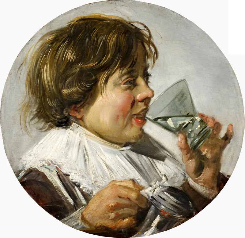 Ung dreng med et glas - Frans Hals