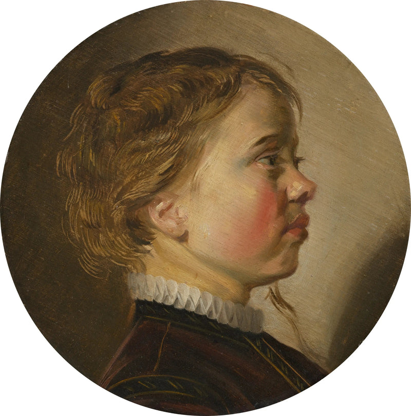 Ung dreng i profil - Frans Hals