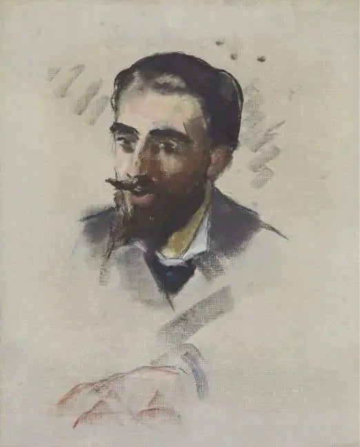 Ung mand med blond skæg - Édouard Manet