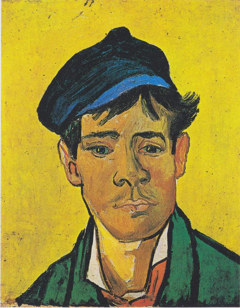 Ung mand med kasket - Vincent van Gogh