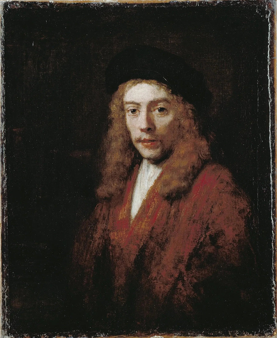 Portræt af en ung mand, måske Titus - Rembrandt
