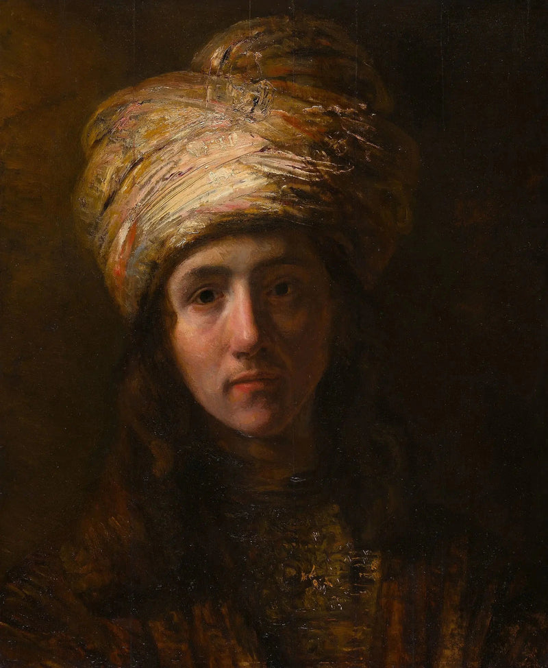 Ung mand med turban - Rembrandt