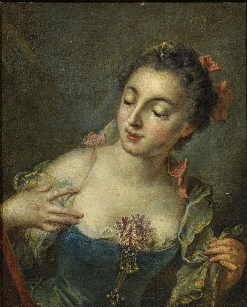 Unge Frøken til venstre - François Boucher