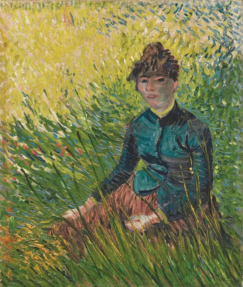 Kvinde i en hvedemark - Vincent van Gogh