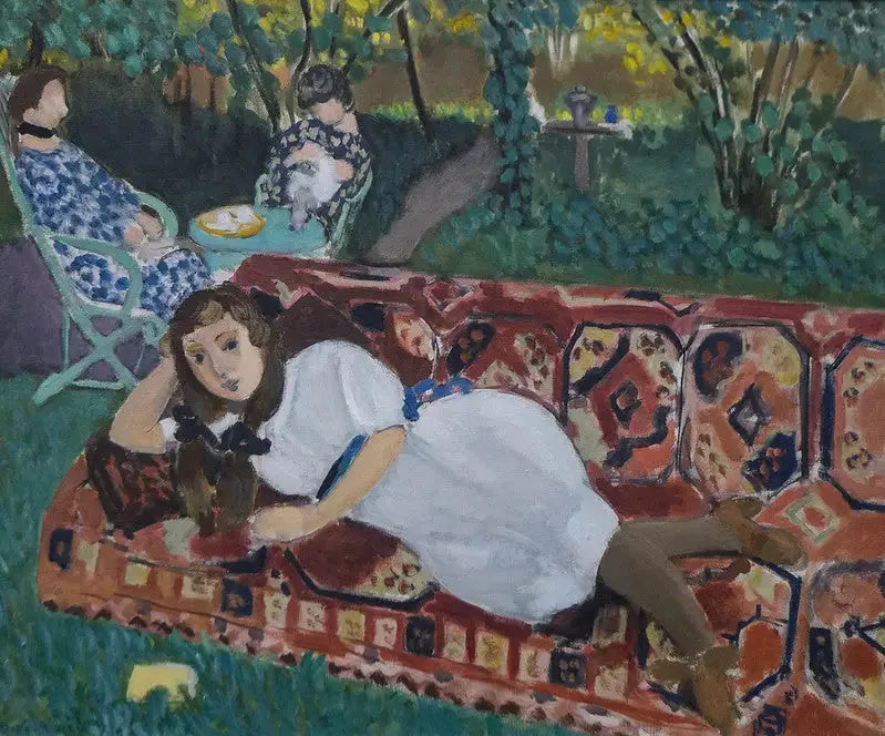 Unge Piger i Haven - Henri Matisse