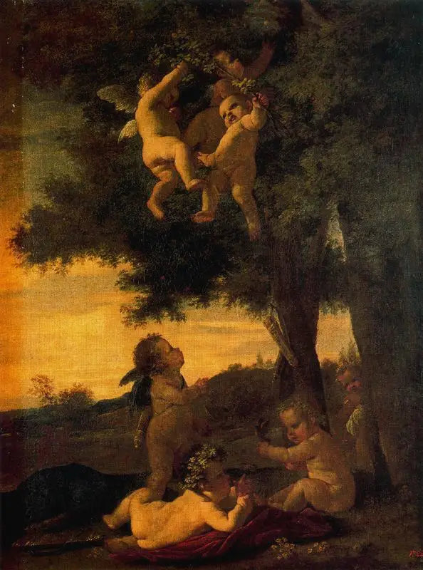 Børnespil og putti - Nicolas Poussin