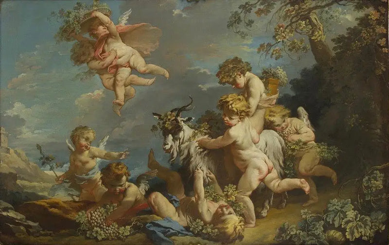 Børnespil eller efterår - François Boucher