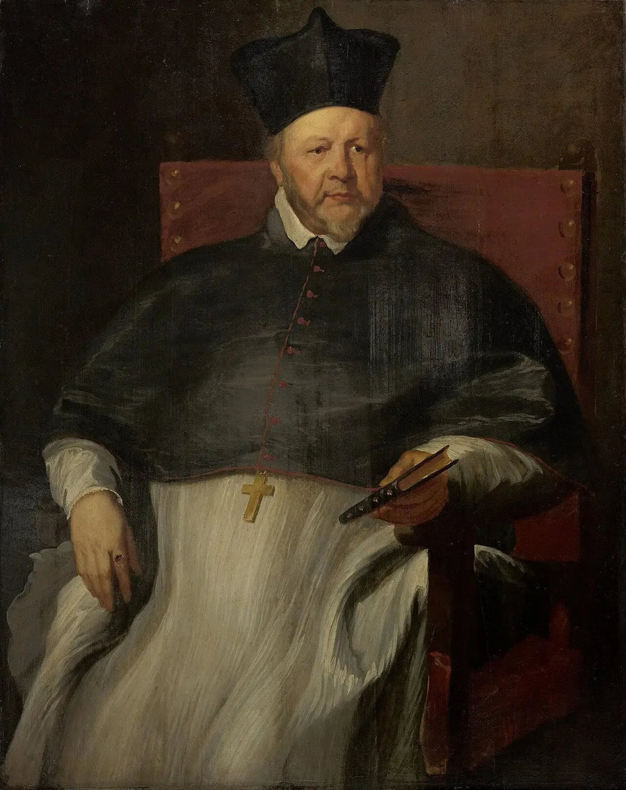 Joannes Malderus, biskop af Antwerpen - Antoine van Dyck