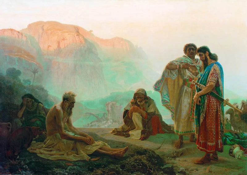 Job og hans venner - Ilya Repin