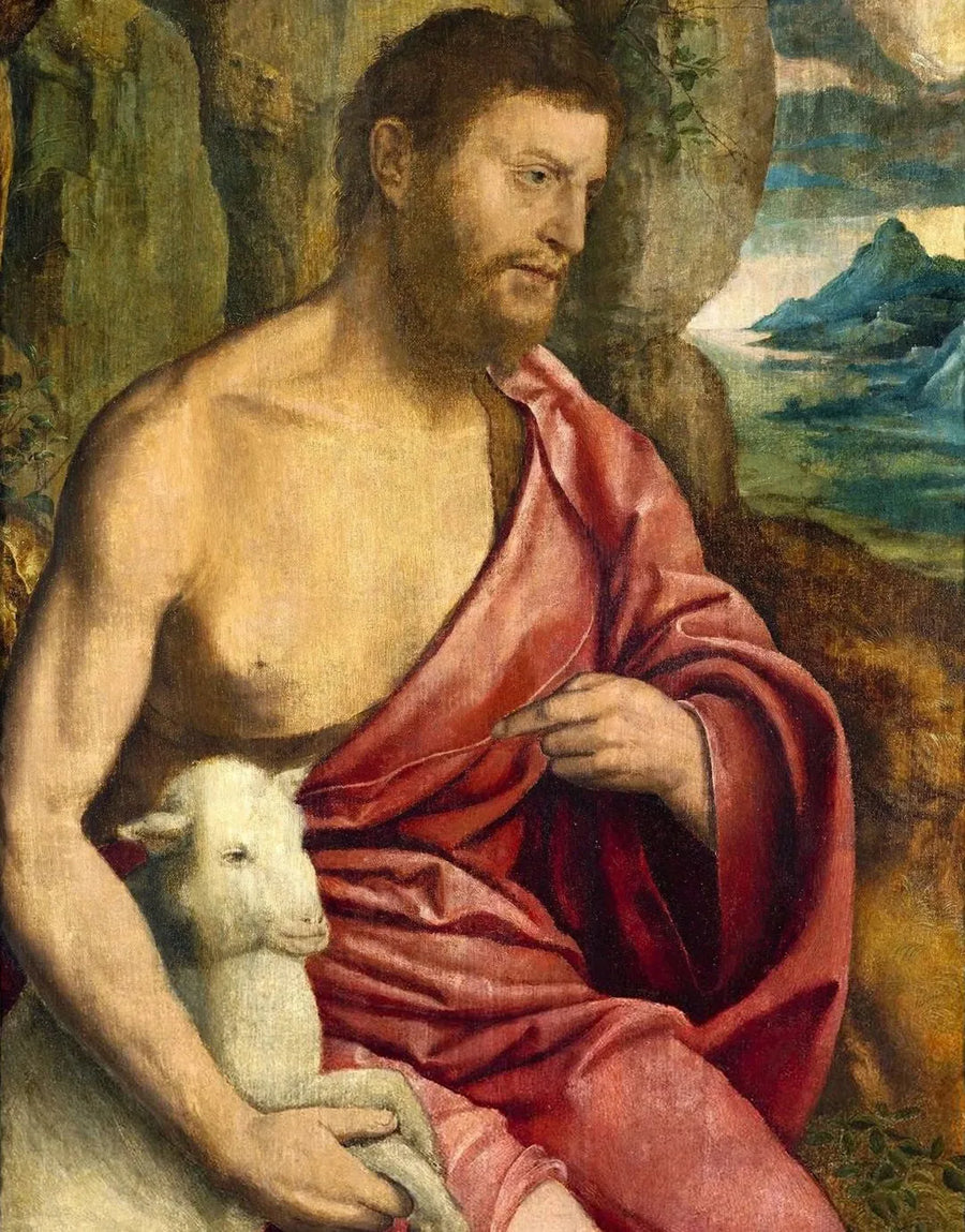 Johannes Døber. - Joos van Cleve