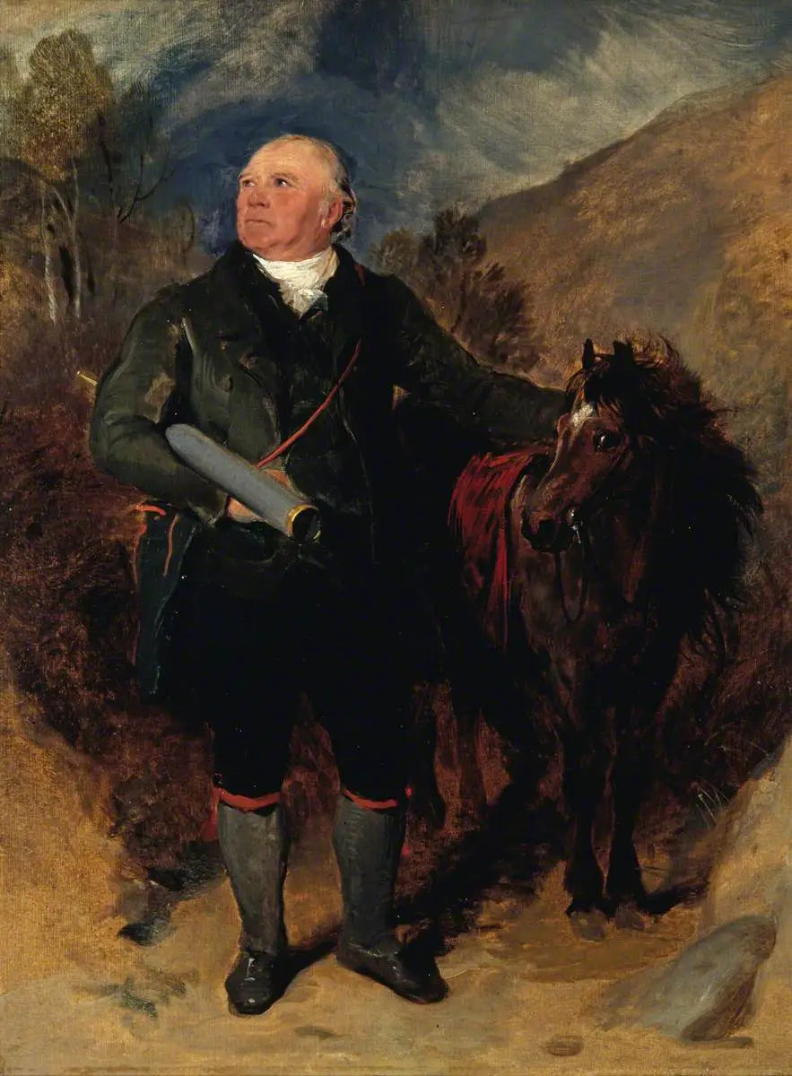 John Crerar og hans pony - Edwin Henry Landseer