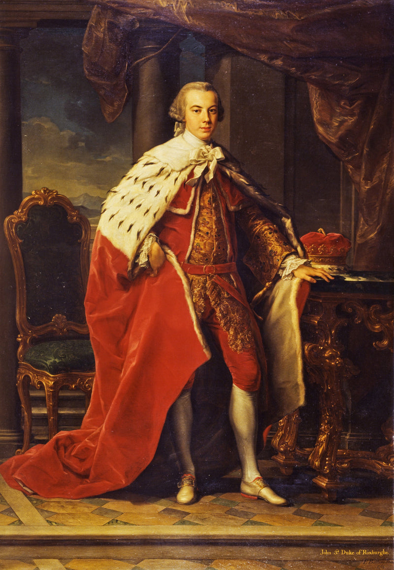 John Ker, 3. hertug af Roxburghe, 1740 - 1804. Bibliofil - Pompeo Batoni