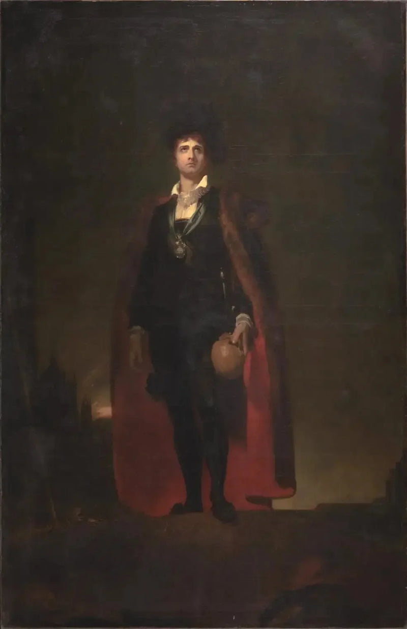 John Philip Kemble i rollen som Hamlet - Thomas Lawrence
