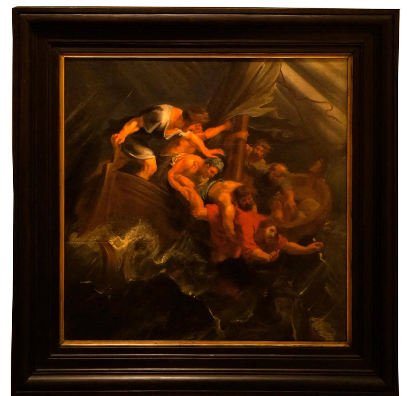 Jonas kastet i havet - Peter Paul Rubens