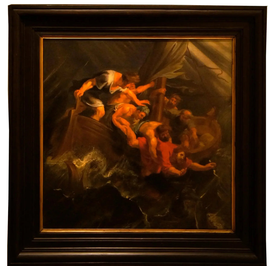 Jonas kastet i havet - Peter Paul Rubens