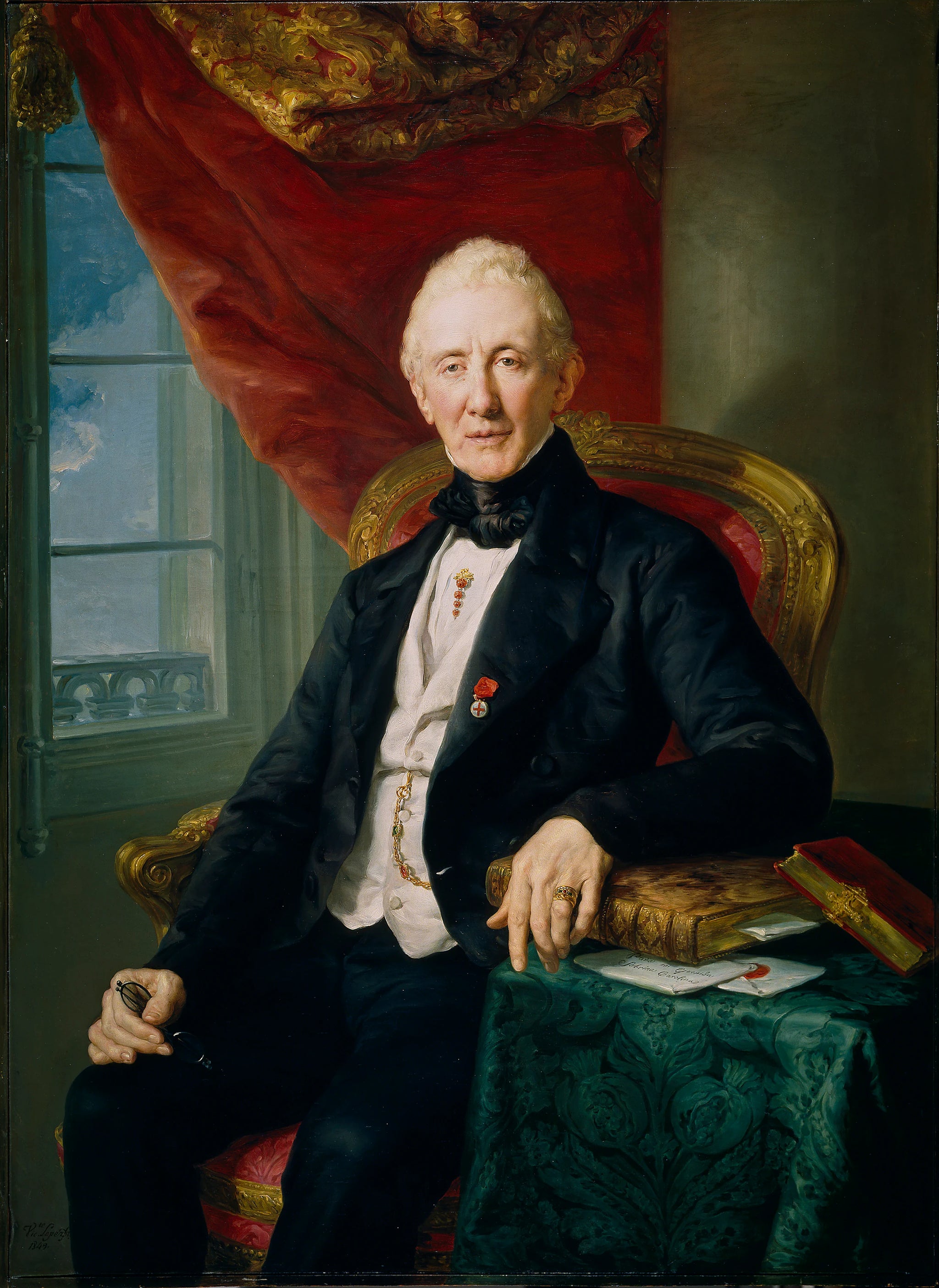José Gutiérrez de los Ríos - Vicente López Portaña