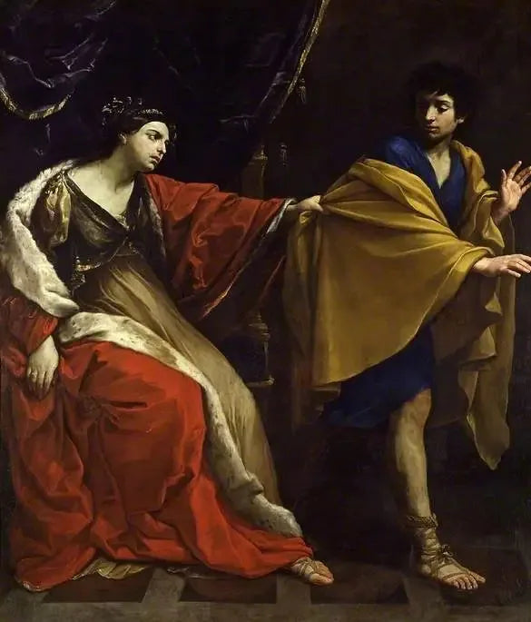 Joseph og Potifars kone - Guido Reni