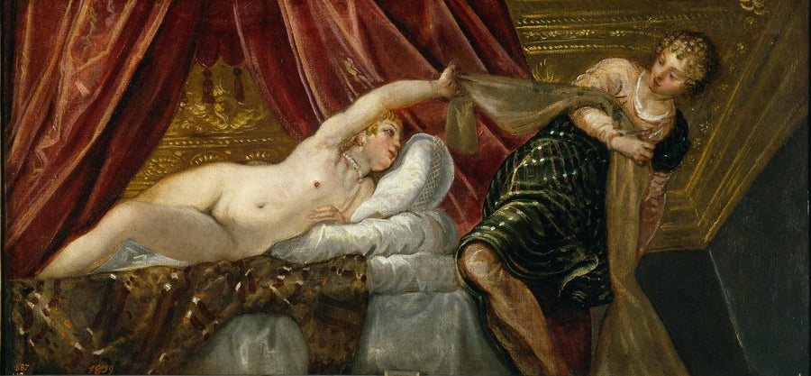 Joseph og Putifars hustru - Jacopo Tintoretto