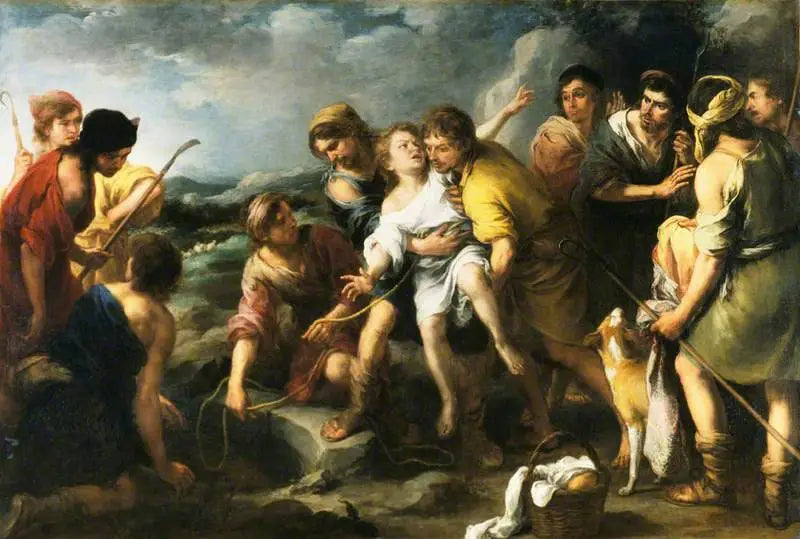 Joseph og hans brødre - Bartolomé Esteban Murillo