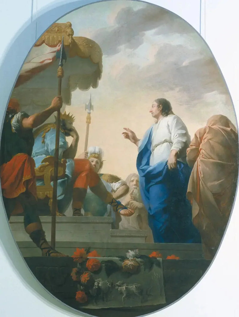 Joseph forklarer faraos drømme - Pierre Subleyras