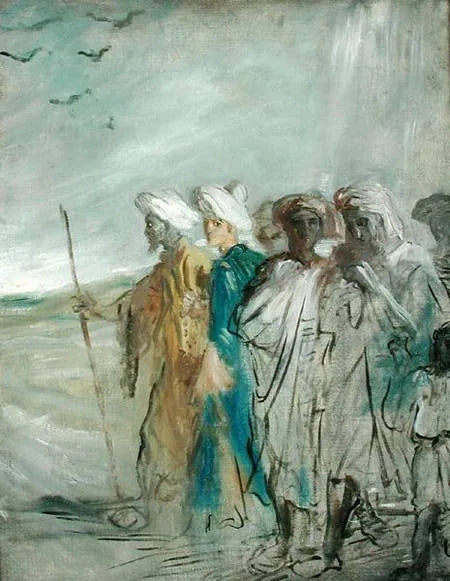 Joseph solgt af sine brødre - Théodore Chassériau