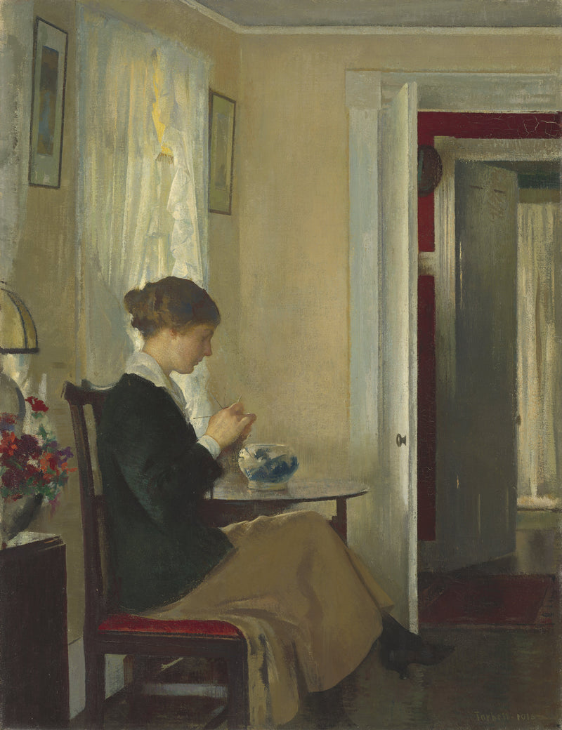 Josephine Strikning - Edmund Charles Tarbell
