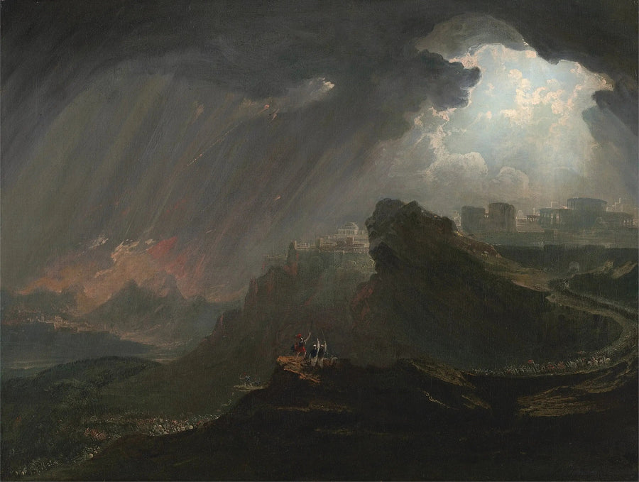 Josué, kommando under solen, skal stoppe - John Martin