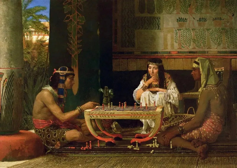 skakspiller - Lawrence Alma-Tadema