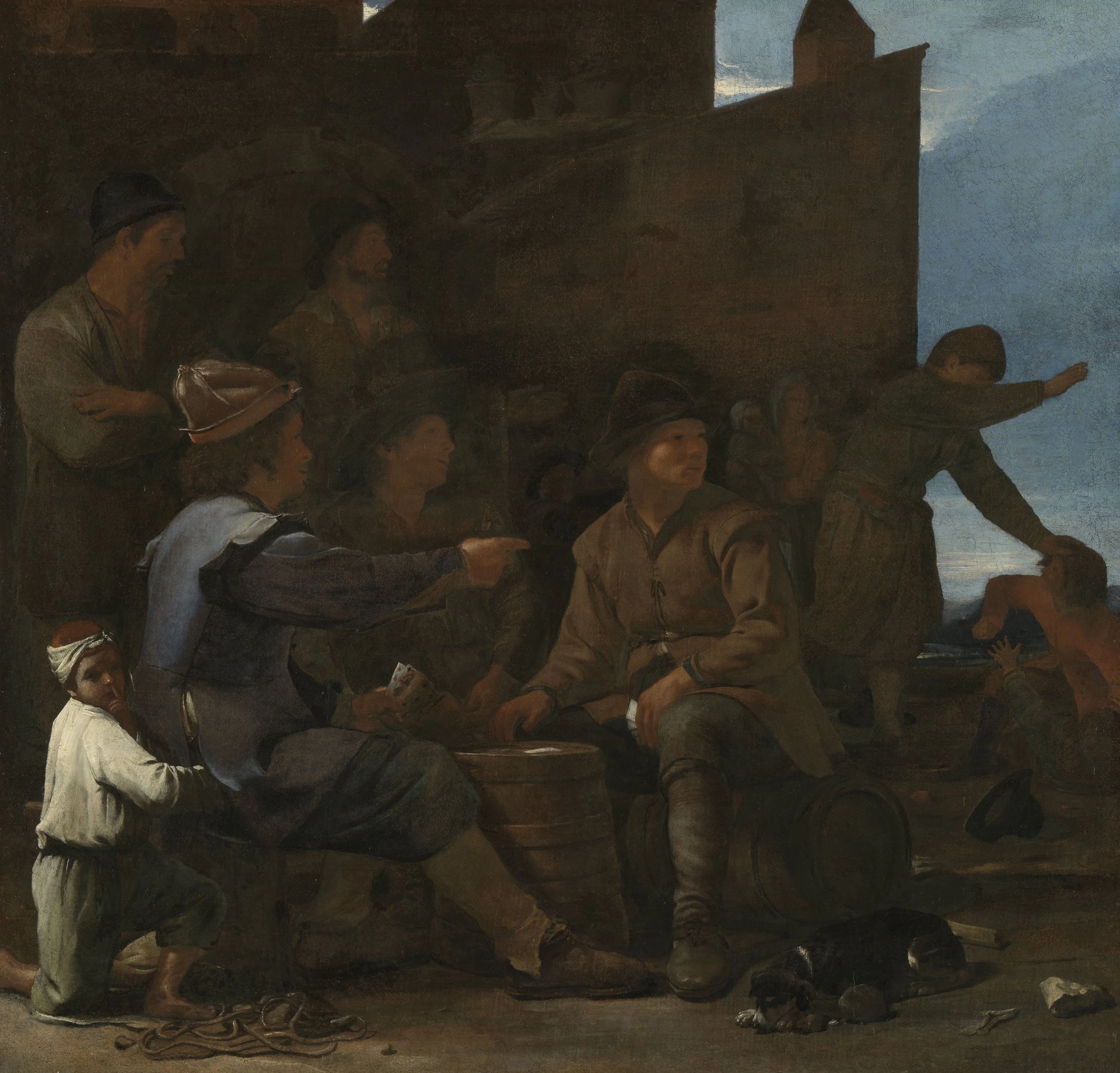 Les joueurs de cartes - Michiel Sweerts
