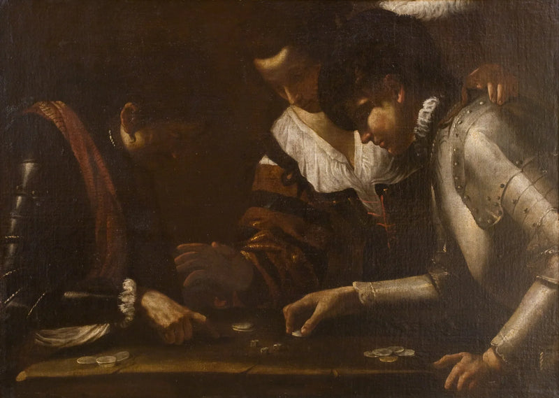 Terningespillere - Mattia Preti
