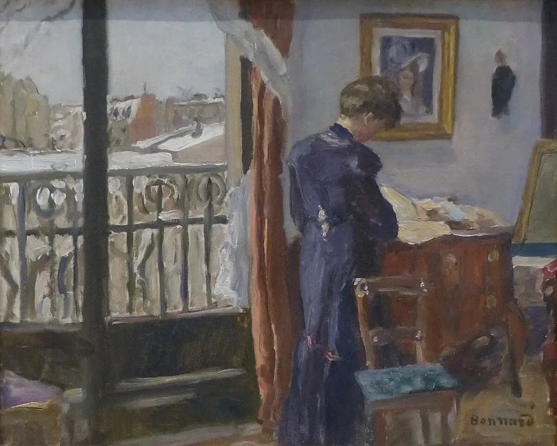 Vinterdag - Pierre Bonnard