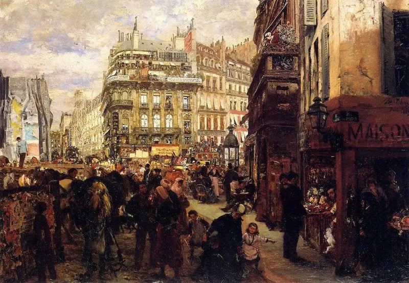 Ugedag i Paris - Adolph von Menzel
