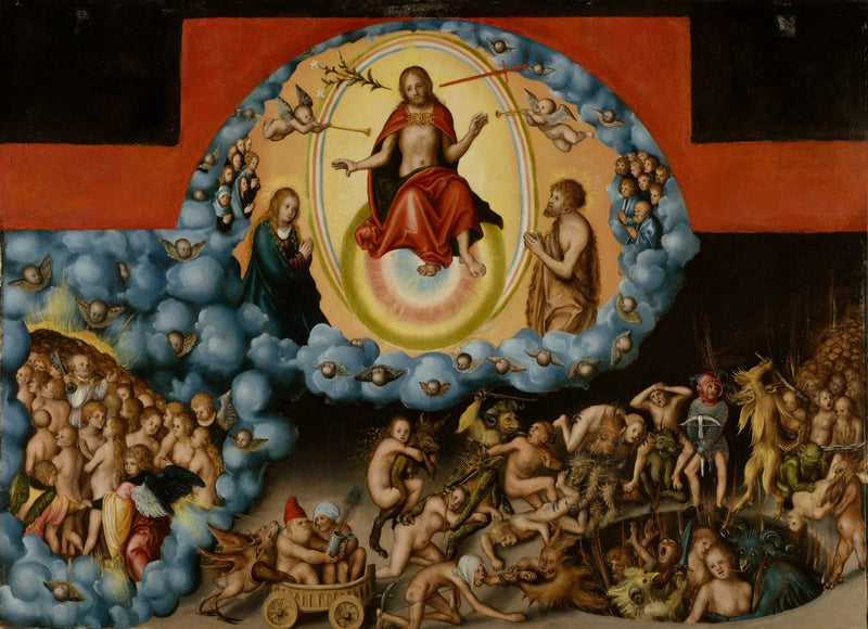Dommedag - Lucas Cranach den Ældre