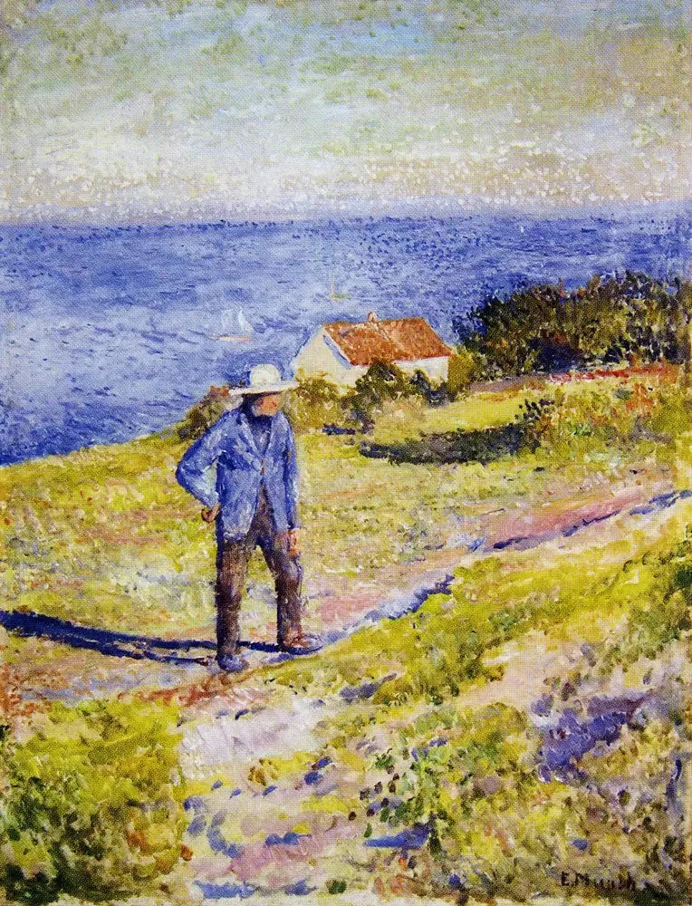 Solrig dag i Åsgårdstrand - Edvard Munch