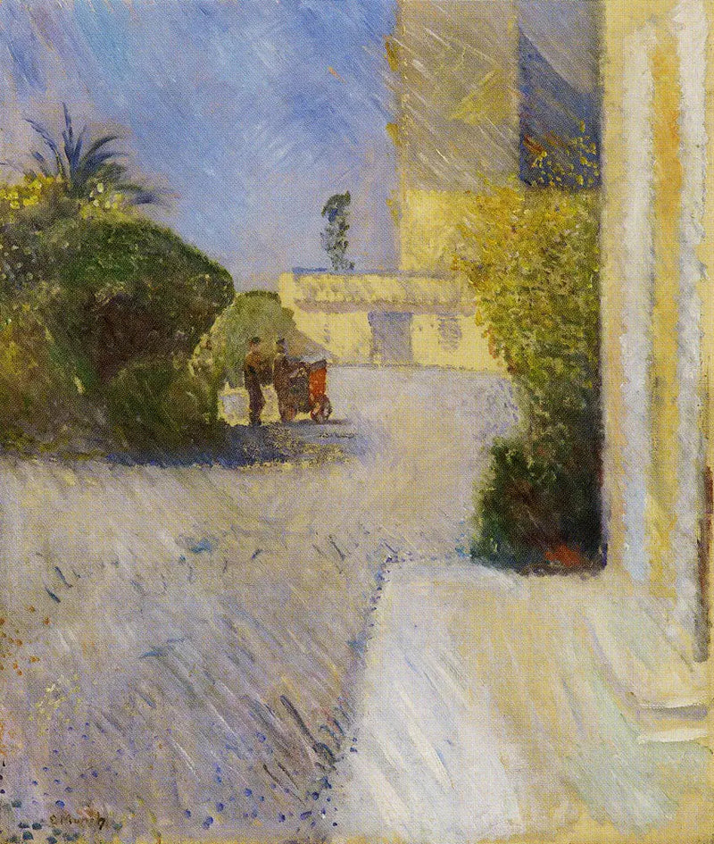Solrig dag i Nice - Edvard Munch
