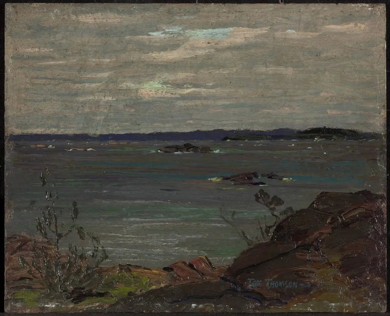 Gråt vejr, Den store mands grav - Tom Thomson