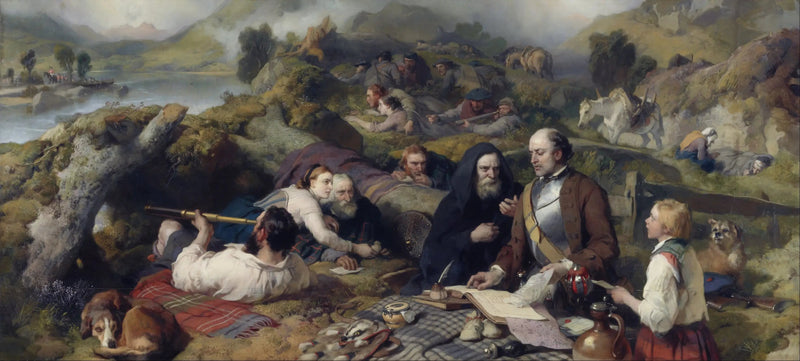 Leje dag i ørkenen - Edwin Henry Landseer