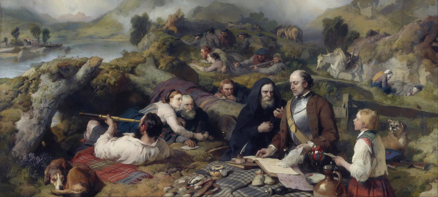 Leje dag i ørkenen - Edwin Henry Landseer